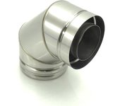 Codo de 90º para chimenea de gas hergom 100/150