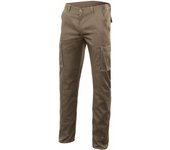 Pantalón stretch multibolsillos velilla - beige arena - 52