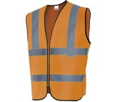 Chaleco profesional av velilla - naranja flúor - 3xl