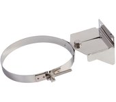 Ancl. regulable plano para tubo aislado gama sw ø130 dinak