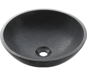 Lavabo de sobreponer catania negro mate 40.5x12x40.5 cm