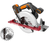 Sierra circular a batería worx wx530 20v