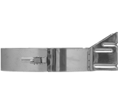 Anclaje intermedio plano para tubo aislado gama dw ø100/160 dinak