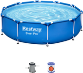 Piscina tubular de pvc redondo bestway 3.05x3.05x0.76 m