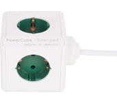Base múltiple de 5 enchufes powercube 1,5 metros
