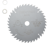 Disco de sierra circular dexter para madera, 250 x 30 mm y 40 dientes