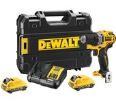 Taladro atorn brushless dewalt dcd701d2, 2 baterías de 2ah + maletín