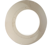 Embellecedor plano c/junta para tubo aislado dw ø80/140 dinak