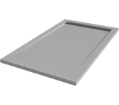Plato de ducha kaliso 160x90 cm gris