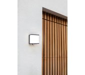 Aplique solar led doblo flat blanco