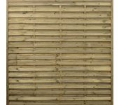 Panel trenzado de madera noa marrón claro 180 x 180 cm