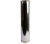 Tubo para estufas de leña dp aislado 316l/304 960mm ø250 inox