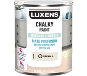 Pintura a la tiza luxens 750ml cream 6
