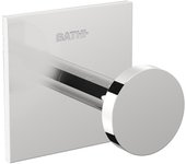 1 percha/colgador adhesivo de baño link gris