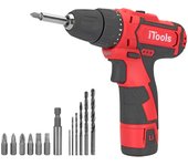 Taladro atornillador itools 12 v 1.5ah+ set herr