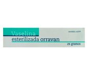Vaselina Esterilizada Pura Orravan Pomada 1 Tubo 25 Gr