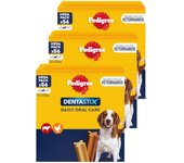 168 barritas Pedigree Dentastix Snacks Dentales para perros medianos ¡Pack ahorro!