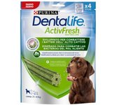 4 barritas Dentalife Snacks Dentales Large ActivFresh para perros