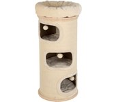 Rascador barril Natural Paradise Primrose para gatos - Tamaño XL, crema