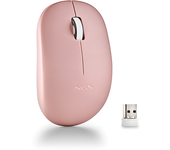 mouse ngs wireless fog pro rosa 1000dpi 2 botones nano receptor 2.4ghz