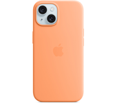 iphone 15 si case orange sorbet