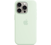 iphone 15 pro si case soft mint