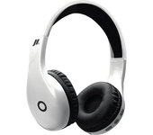 auriculares inalambricos diadema sbs music hero blanco con microfono