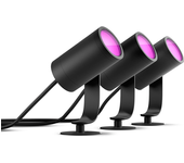 lily hue base unit spike black 3x8w 24v