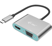 cable adaptador usb-c metal hdmi   vga