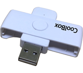 lector dni electronico coolbox usb2.0 pocket blanco