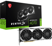 tarjeta grafica msi nvidia rtx 4070 ventus 3x e oc | 12gb | gddr6x