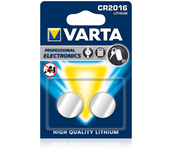 varta blister 2 pilas boton cr2016 alcalino 3v