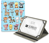 funda tablet universal trendy case animals 11