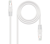 cable nc red latiguillo 0.5m blanco