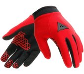 Dainese Scarabeo Tactic Guantes de juventud - Negro Rojo (M)