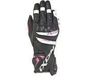 Ixon Rs Tempo Air Guantes de las mujeres - Negro Blanco Rosa (2XL)