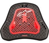 Alpinestars Nucleon KR-Cell CiS Protector de pecho - Negro Rojo (L)