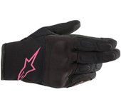 Alpinestars Stella S Max Drystar Damas Impermeable Guantes de Motocicleta - Negro Rosa (XL)