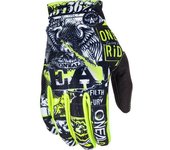 Oneal Matrix Attack 2 Guantes de Motocross - Negro Amarillo (XL)