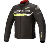 Alpinestars T-SP S Ignition Chaqueta textil impermeable para motocicleta - Negro Amarillo
