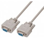 CABLE SERIE RS232 DB9 H-H AISENS BEIGE 1.8M BEIGE