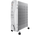Aigostar Pangpang - Radiador de aceite de 11 elementos, 2300 Watios, dispone de 3 ajustes de potencia y control termostático de temperatura. Diseño exclusivo.