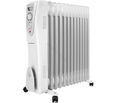 Aigostar Warm Snow – Radiador de aceite portátil de 13 elementos, 3000 Watios, dispone de 3 ajustes de potencia y control termostático de temperatura. Diseño exclusivo.