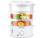 Aigostar Fitfoodie 30CFO - Vaporera Eléctrica 9L Capacidad, 800 W, Libre de BPA, Temporizador hasta 60 Minutos.