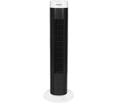 Aigostar Ben - Ventilador de Torre, 3 Velocidades, Oscilación de 85º, Silencioso, Temporizador 120 min, Diseño Compacto, Fácil Instalación, 76 cm de Alto. Ventilador de Pie Portátil 45W