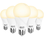 Aigostar Bombilla LED E27 11W, Luz calida 3000K, 935 lm, Ángulo 280°, A60 no regulable -Pack de 5