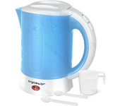 Aigostar Walking Drip - Hervidor de Agua Eléctrico Compacto de 0,6 Litro, Libre de BPA, 650W Color  Azul