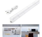 Aigostar Luz Bajo Mueble Cocina con Interruptor 9W 990lm Luz LED Armario, 230V Luz Blanca Fria 6500K, Luces para Vestidor Tira LED Armario 572*23*34mm