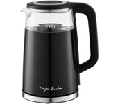 Taylor Swoden Denise - Hervidor eléctrico de vidrio para agua de 1,7 litros con selección de temperatura de 40-100 °C, indicador digital LED de temperatura y función de mantener caliente, Libre de BPA