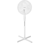 Aigostar Daisy - Ventilador de pie silencioso, 3 velocidades, diámetro 45 cm, 40W. oscilación de 80 grados. Altura regulable, máxima 1,3 m. Diseño exclusivo.